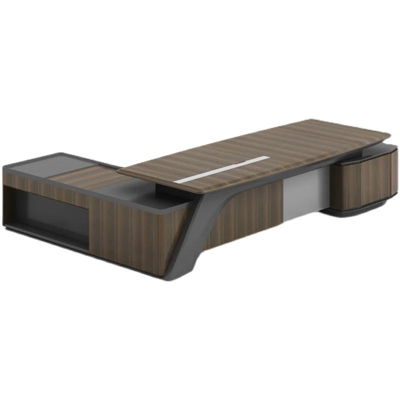Gaming Accessories Office Desk Workflow Organizer Bureau Study Desk Drawers Desktops Monitor Tavolo Da Lavoro Office Furniture