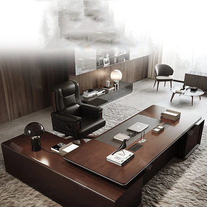 Modern Office Storage Executive Setup Work Laptop Student Desk Workbench Escritorios De Ordenador Office Desk Table Furniture