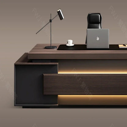 Organization Office Desk Study Computer Ergonomic Writing Office Desk Corner Standing