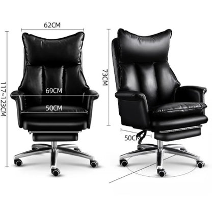 Fancy Executive Office Chair Design Luxairy Armchair Mobile Office Chair Adjustable Swivel Comfy Silla De Oficina Furniture