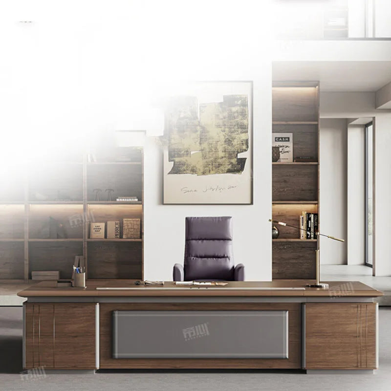 Executive L-Shaped Office Desk