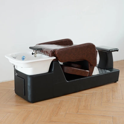 New Collection Shampoo Chair Washing Hair Women Stylist Hairwash Bed Water Therapy Silla Para Lavar Cabello Salon Furniture