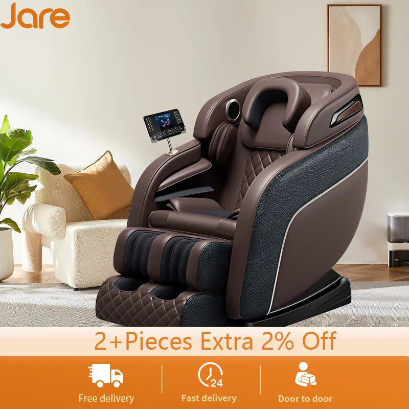 Jare S5 4d AI Voice Body Detection Massage Chair with Electric  Full Body 4d Eectric Luxury Vibrating Relaxing