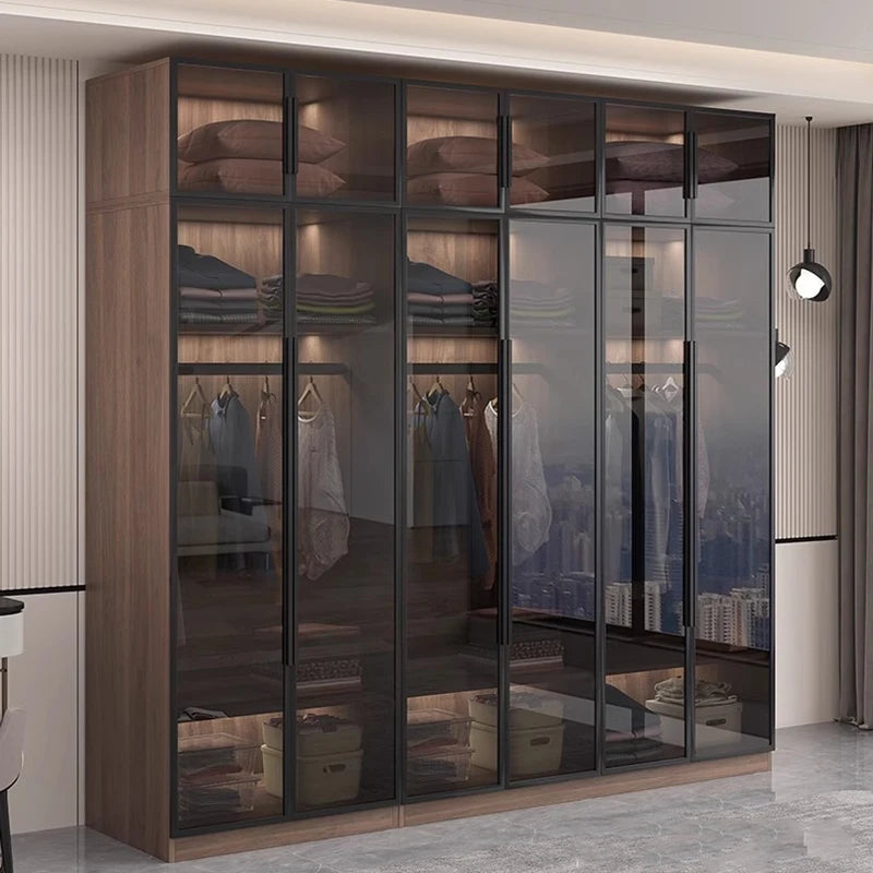 Waterproof Women’s Wardrobe – Luxury Modern Shelf for Bedroom and Living Room Storage