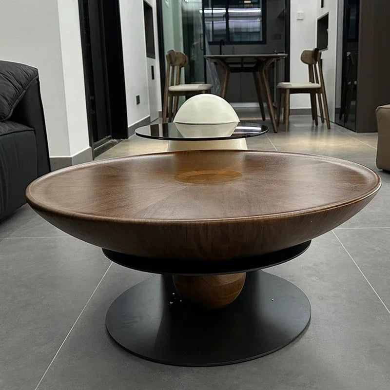 Minimalist Organizer Coffee Table Storage Transform Aesthetic Standing Italian Side Table Japanese Mesas Bajas Patio Furniture