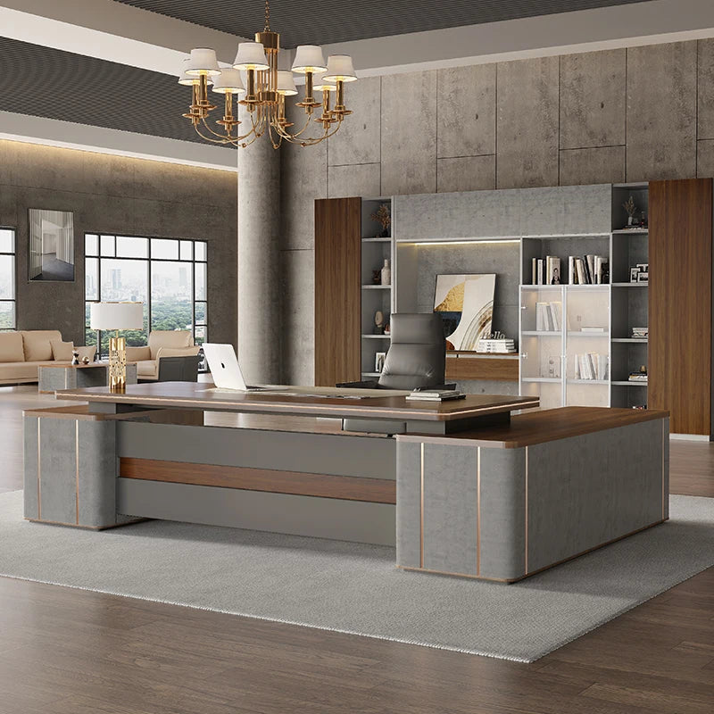 Office Desks Computer Study Desk Table Reception Corner Desktop Sofa Side Room Minimalist Offices Multifunction Home Furniture