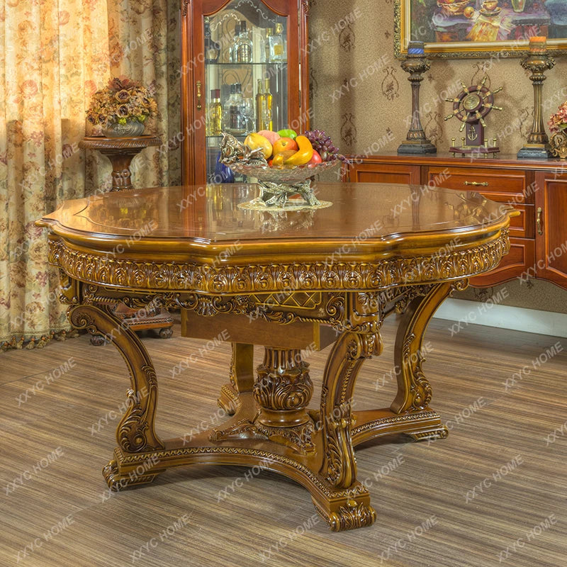 Electric Mahjong Table Solid Wood Mahjong Machine Automatic Dining Table