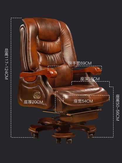Luxurious Comfort Office Chair Lounge Massage Boss Home Executive Gaming Chair Bedroom Sillas De Oficina Office Furniture