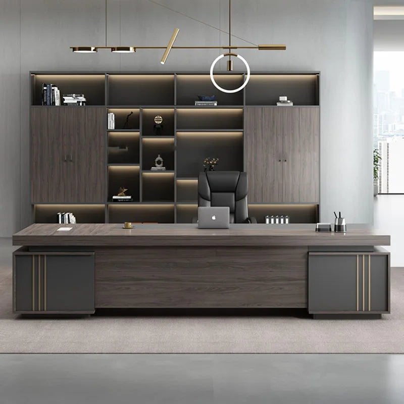 Organizer Reception Conference Office Desk Standing Desktops Table Modern Office Desk Computer Mesa De Escritorio Home Furniture