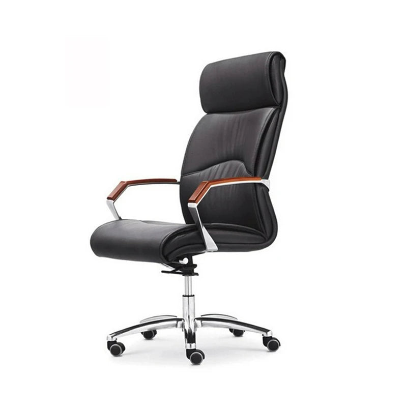 Luxury Recliner Chair with Swivel Stool and Wheels