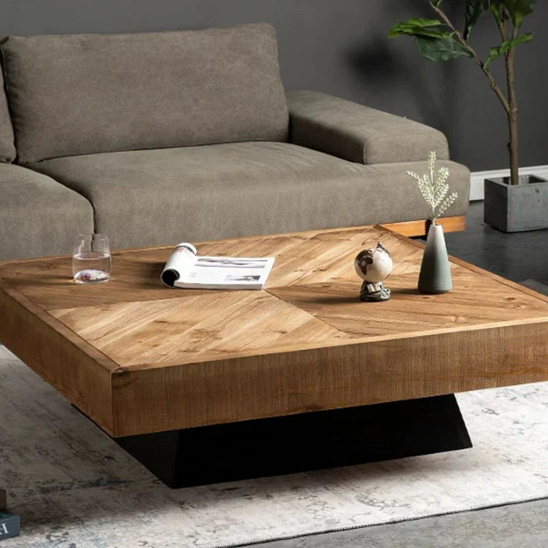 Trendy Glamour Coffee Table Vintage Fashionable Large Luxury Side Table Elegant Aesthetic Tavolino Da Salotto Home Furniture