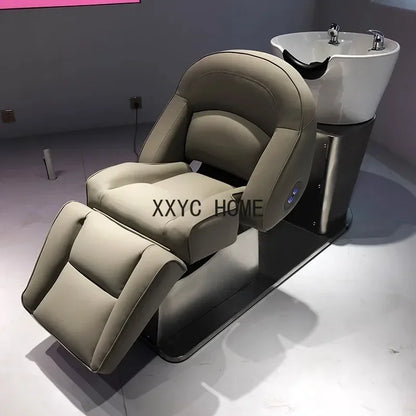 Makeup Shampoo Chair Minimalistic Thai Spa Massage Bed Hair Wash Chairs Haircutting Lavacabezas Beauty
