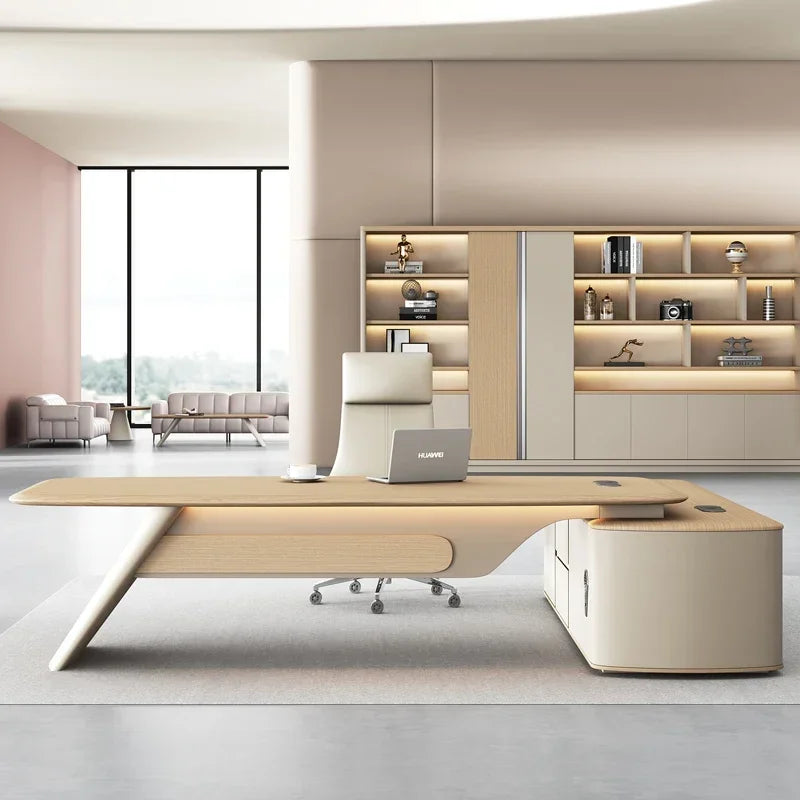 Minimalist Bedroom Desk – Corner Office Workstation, Multifunctional Modern Reading Table, Biurka Komputerowe, Simple Gaming Desk