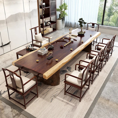Natural wood coffee table, living room, solid wood tea table