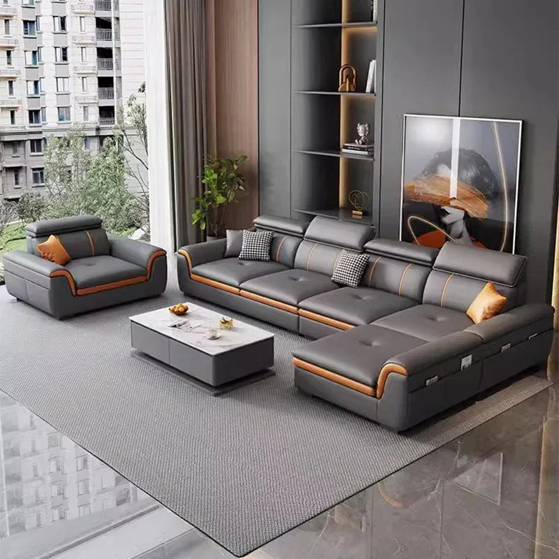 Grande Scratch Protector Living Room Sofa Wood Legs Nordic Luxury Love Seat Living Room Sofa Dormitory Sleeper Divano Furniture