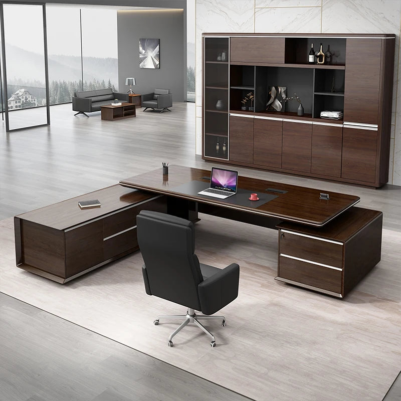 Computer desks and office accessories: automatic, executive, luxury, wooden, and standing options