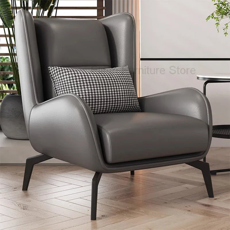 Ffice Room Party Chair Desk Protector Ergonomic Mobile Leather Armchair Nail Chair Sofabed Leather Chaisse Nordic Furniture