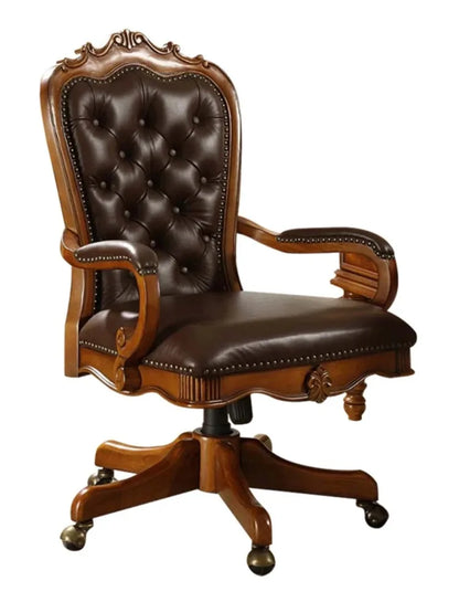 Simplicity Design Office Chairs Leather Commerce Vanity Work Gaming Chair Boss Executive Sillas De Oficina Office Furniture
