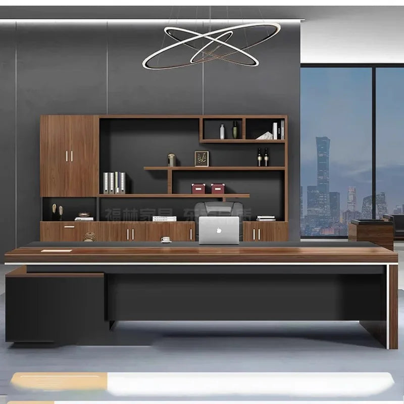 Office Desk Furniture Professional Multifunctional Computer Reading Modern Tables Home Offices Writing Table Desks L Shaped Work