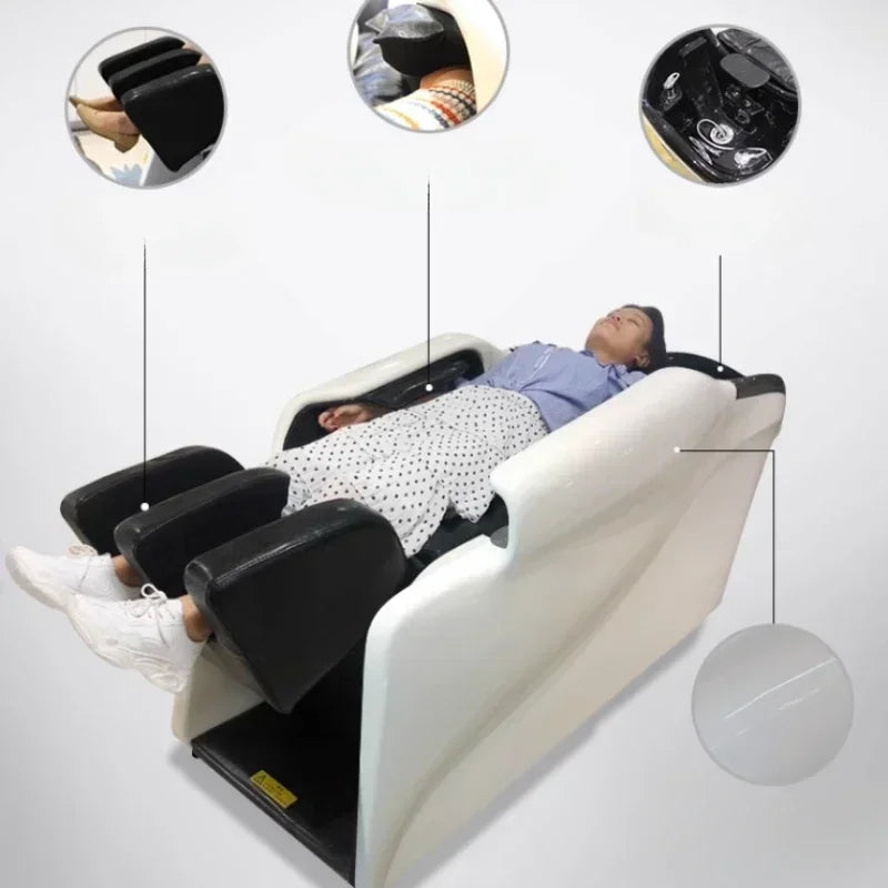 Shampoo Chair Hair Salon Spa Japanese Professional Makeup Washing Bed Styling Chairs Stylist Capilar Japones Pedicure Economic