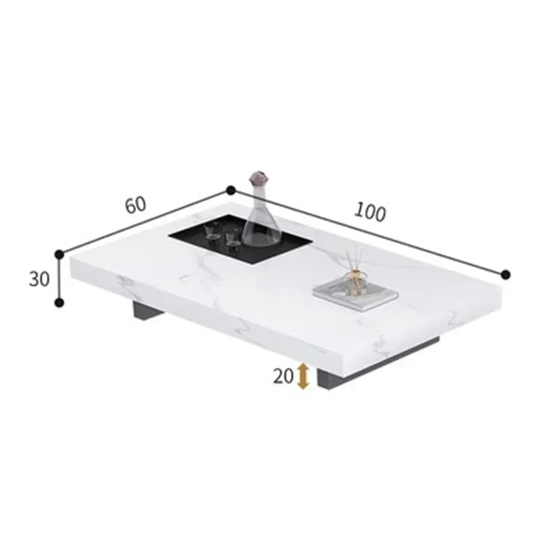 Nordic modern white luxury side table living room minimalism  mesas de centro para sala  журнальный столик  שולחן סלון