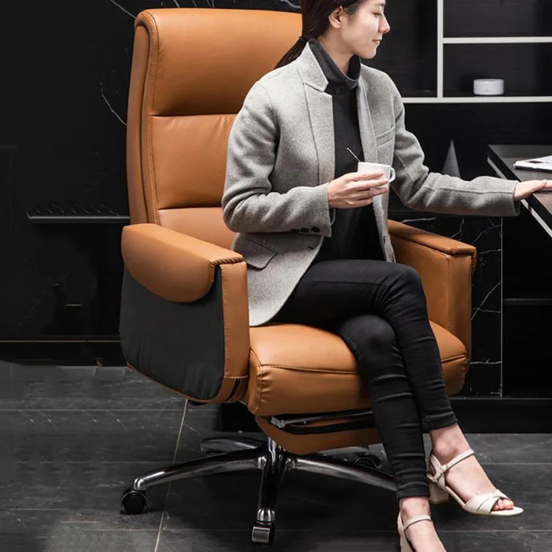 Massage Office Chairs Recliner Cushion Playseat Makeup Armrest Leather Accent Chair Swivel Cadeira De Gamer Luxury Furniture