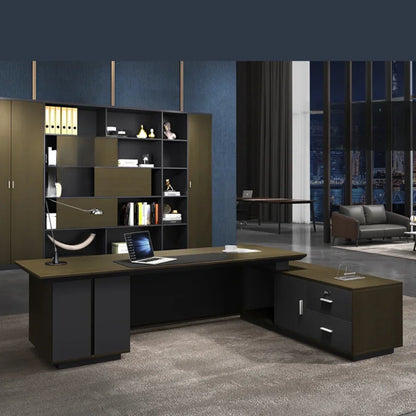 Multifunctional Workstation Home Room Desks Writing Read Organizer Bedroom L Shaped Corner