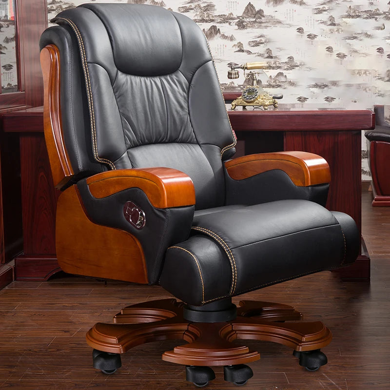 Ergonomic Recliner Gaming Chair with Massage Cushion