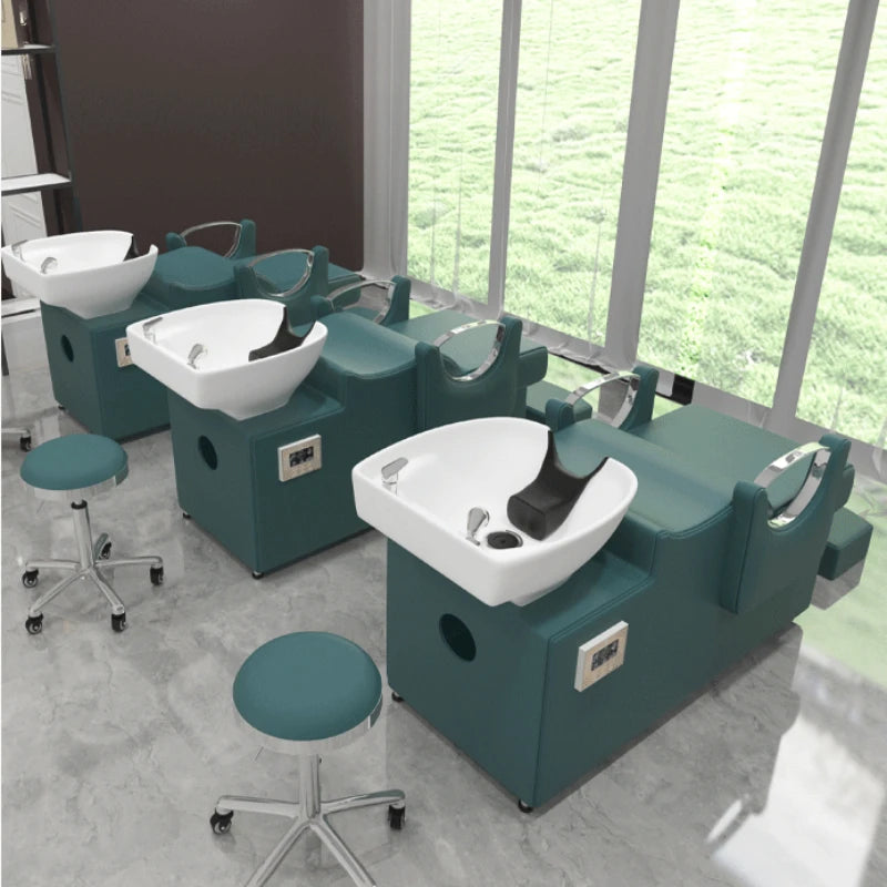 Nursing Shampoo Bed Hair Washing Chair Thai Spa Massage Armchairs Beauty Salon Wash Chairs Aesthetics Cadeira Shaving Stylist