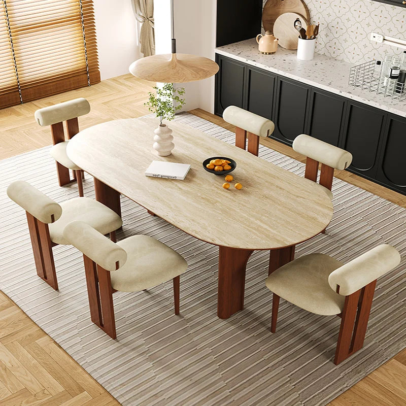 Organizer Furniture Luxury Dinning Table Set Dressing Full Dining Room Chair Entrance Sets Garden Wooden Mesas Comedor Tables