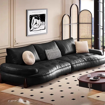 L Shape Leather Lazy Living Room Sofas Bed Sectional Sofa Modern Luxury Living Room Sofa Corner Bubble Cama Patio Furniture