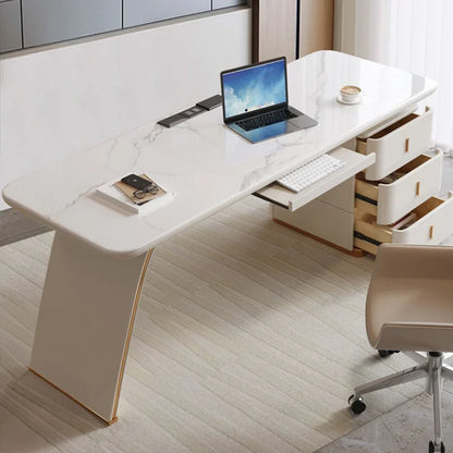 Drawers Standing Office Desk Executive Workbench Luxury Computer Office Desk Meeting Modern Furniture
