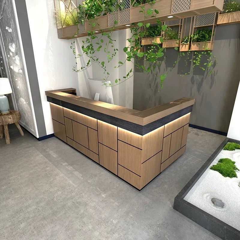 Acrylic Lectern and Counter Reception Table—Armable Desk for Churches and Bars