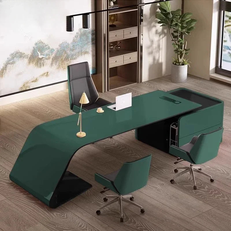 Minimalist Computer Desk, Midi Corner Office Desk, Automatic Home Tables, Workshop &amp; Writing Desks