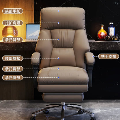 Office Chairs Design Chair Furniture Gamer Pc Relaxation Armchair Rotating Stool Wheels Footrest Armchairs Chaise Backrest Room