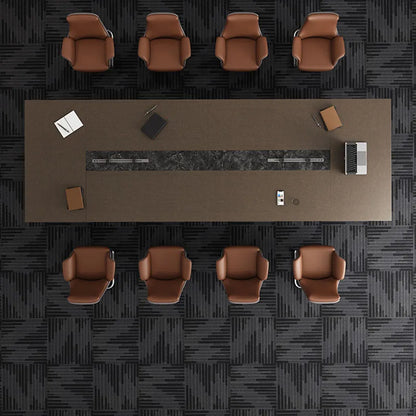Long Executive Office Desk Desktop Meeting Modern Minimalist Office Desk Conference Tavolo Scrivania Ufficio Luxury Furniture