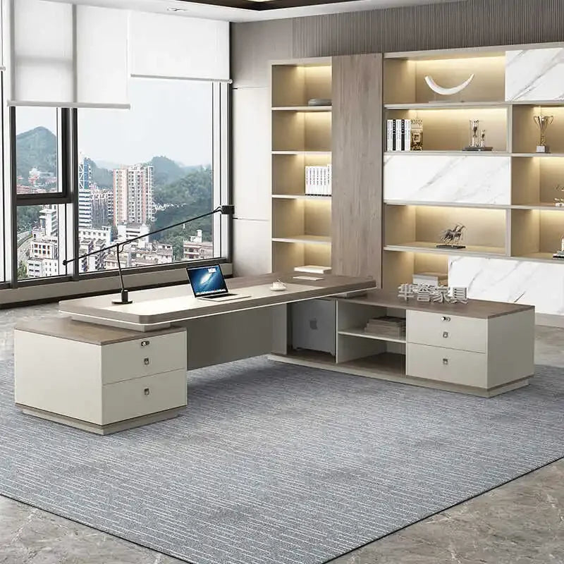 Corner Office Room Desk Simple Table Sofa Side Student Study Computer Offices Minimalist Tables Professional Modern Furniture