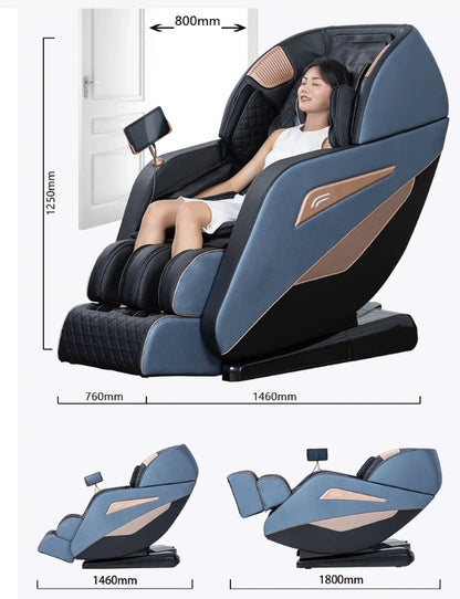 Thai Stretch Vibration  Sl roller track  Pretty Competitive price  Zero Gravity air press Health regimen massage chair