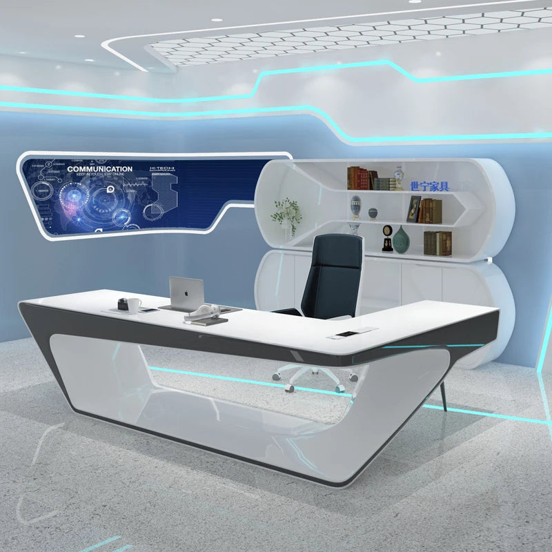 Seating Desk Office Work Corner Room Desks Offer Home Reading Professional Furniture Auxiliary Table Writing Stolik Simple