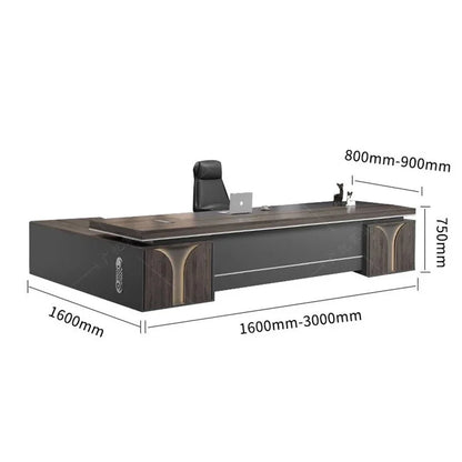 Corner desk for professional and home use