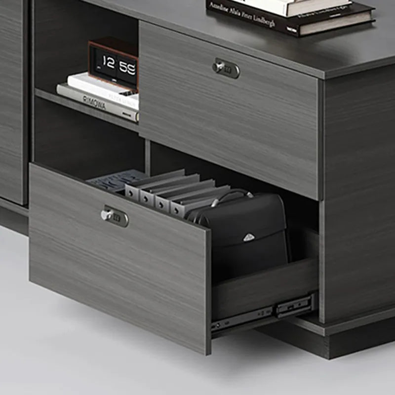 Storage Writing Desk Lap Executive Office Modern Shelf Desk Setup Bed Wooden Work Escritorio Con Cajones Office Furniture