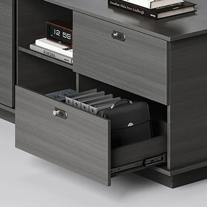 Storage Writing Desk Lap Executive Office Modern Shelf Desk Setup Bed Wooden Work Escritorio Con Cajones Office Furniture