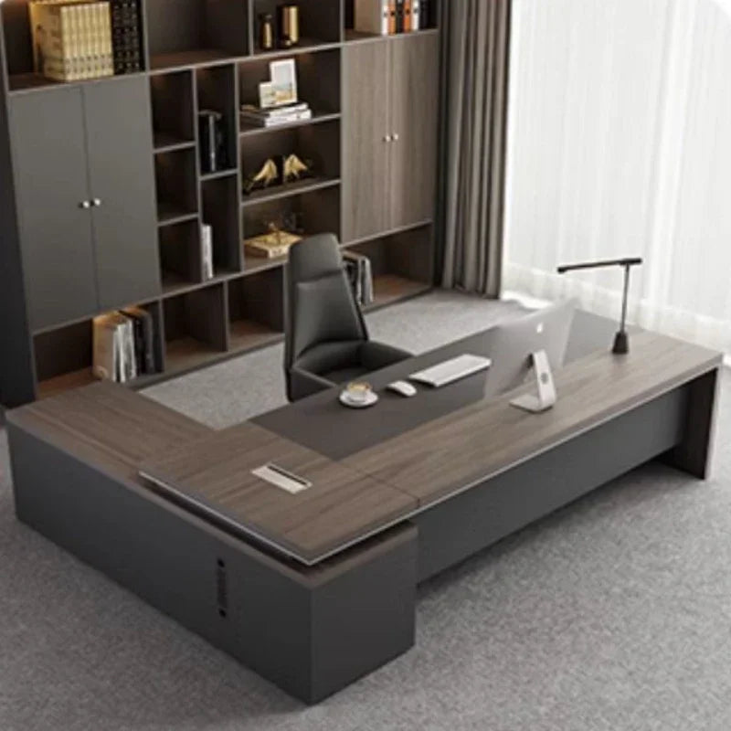 Office Desk Accessories Auxiliary Computer Executive Desks Room Study Workstation Tables Corner Offer Multifunctional Desktop