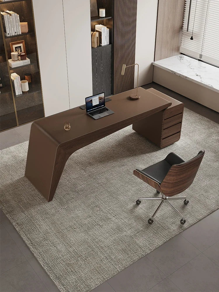 High-end saddleback writing desk, perfect for a study room or home office