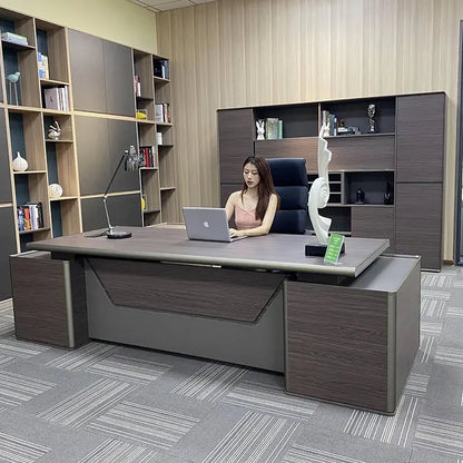 European simple modern office desk