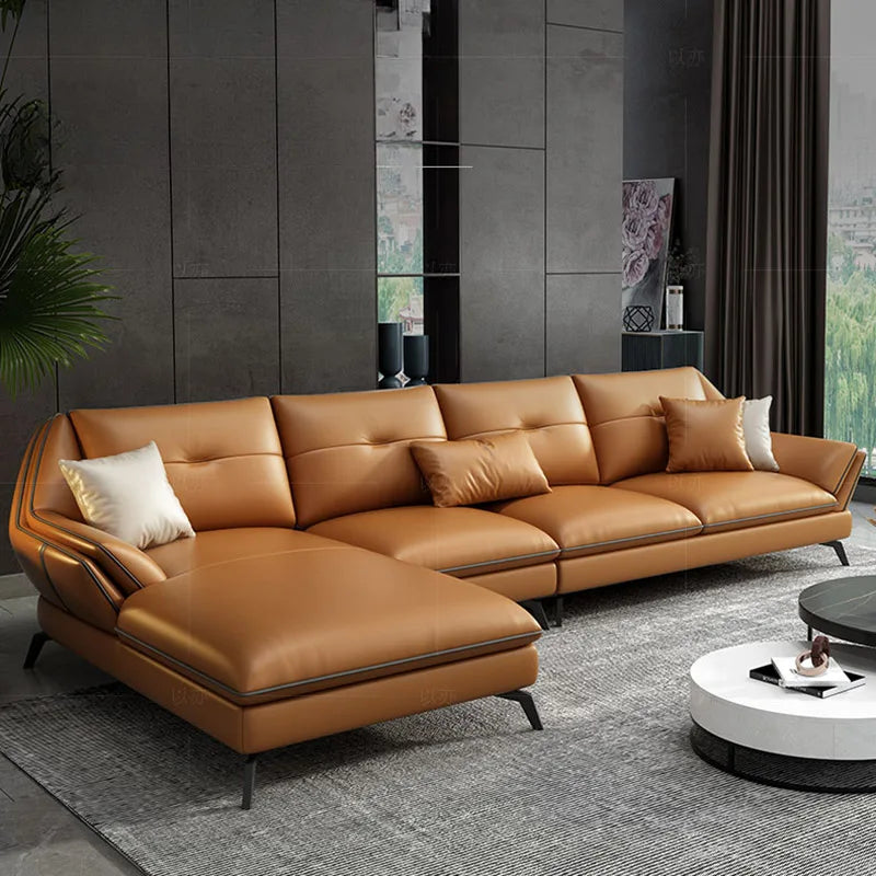 Sectional Corner Armchair Single Living Room Sofas Luxury Modern Nordic Lounge Couch Long Reading Sofa Para Sala Home Furniture