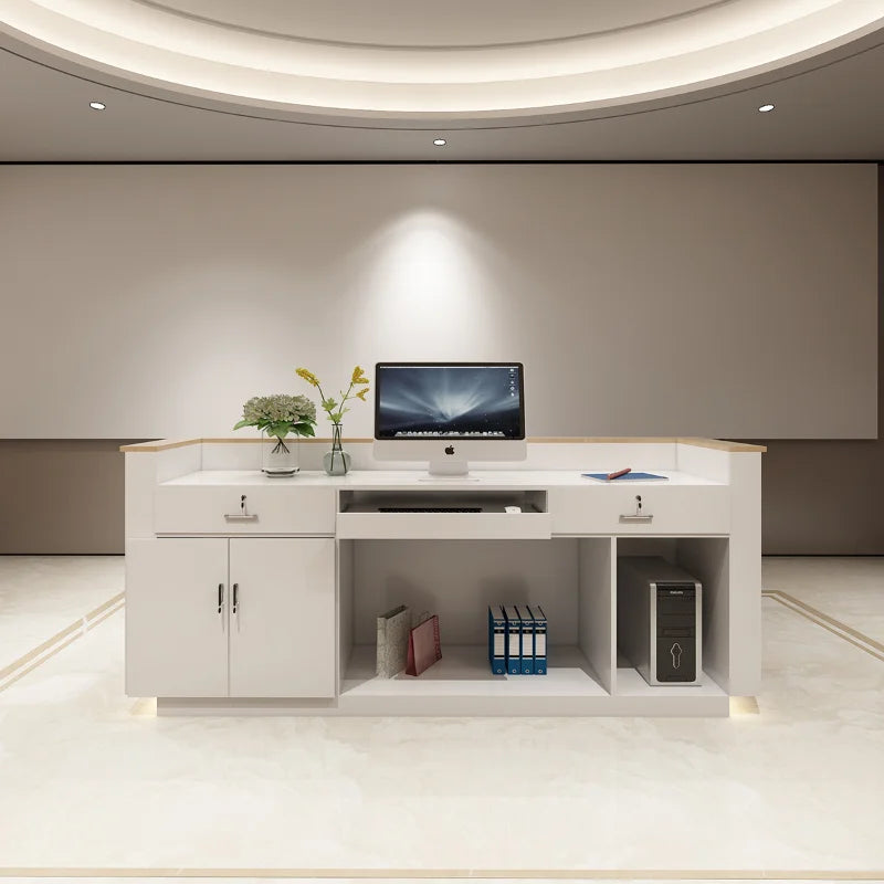 Modern Reception Counter—Professional Office Furniture