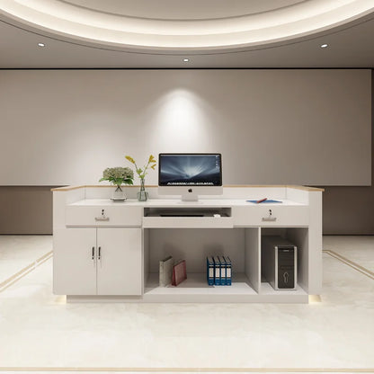 Modern Reception Counter—Professional Office Furniture