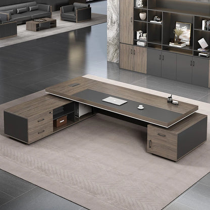 Modern L-Shaped Office Desk: Stylish and Functional, Perfect for Workspaces