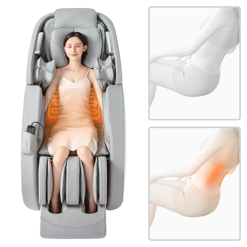 Massage Chair Home Shiatsu Foot Spa  Seat Zero Gravity Massage Chair